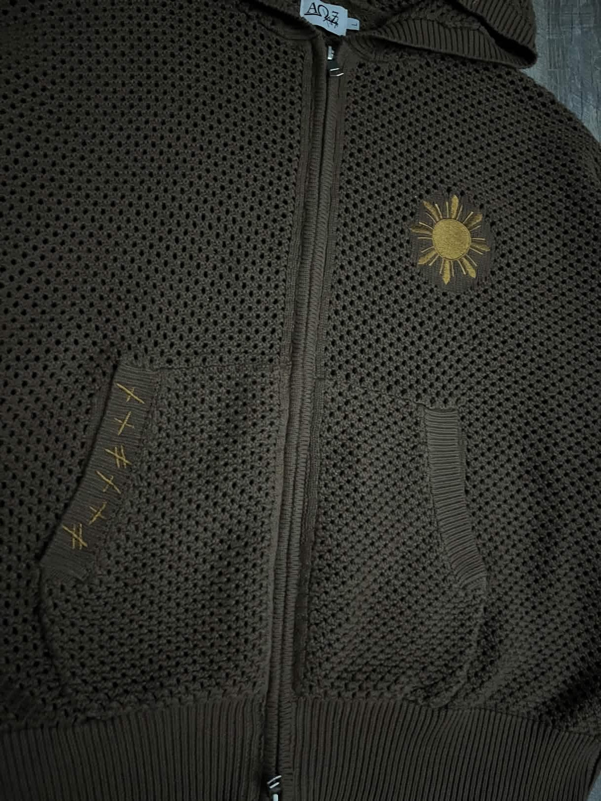 Filipino Crochet Knit Zip Up [PREORDER]