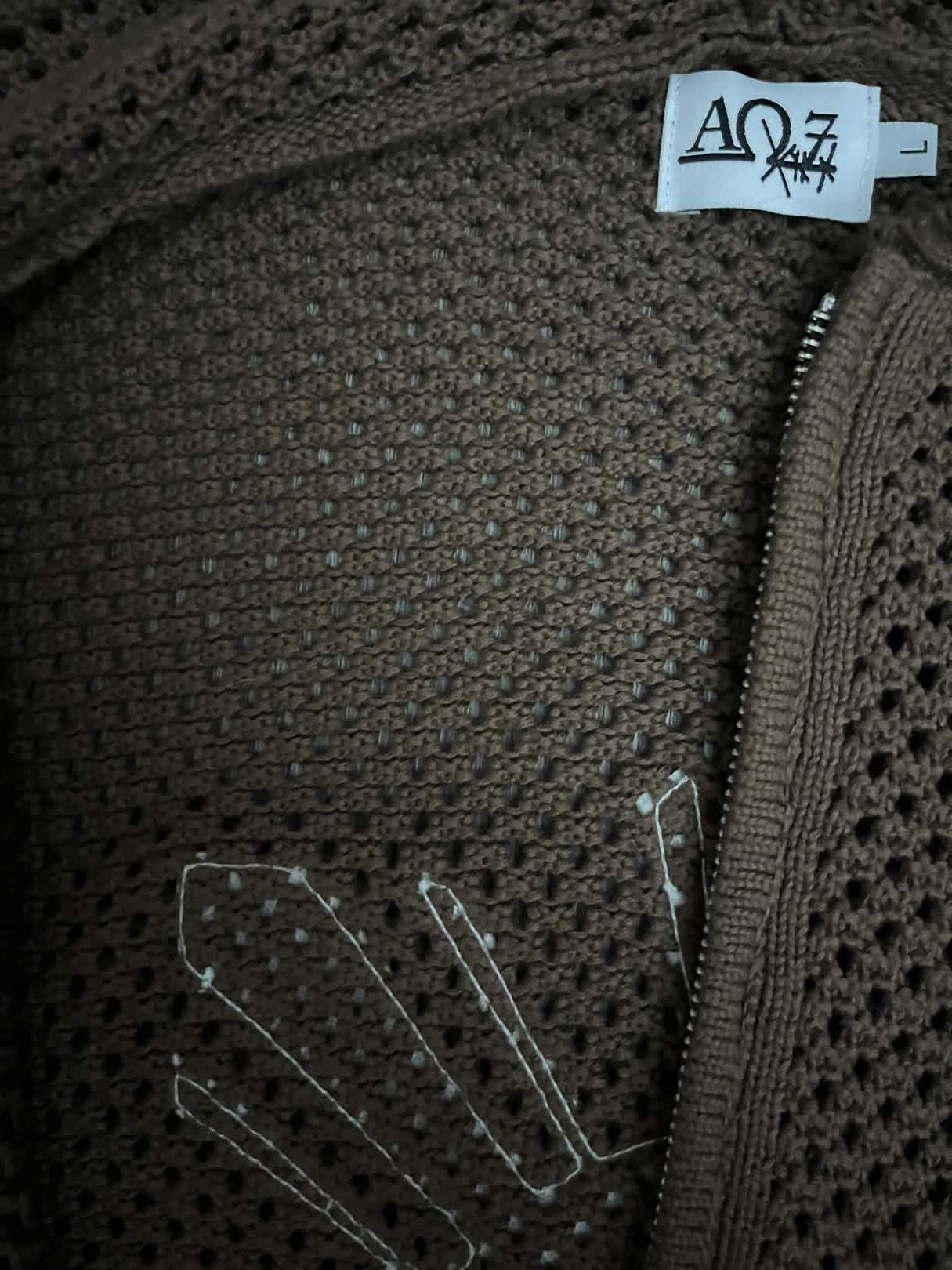 Filipino Crochet Knit Zip Up [PREORDER]